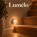 Lumélo — escalier — illustration d’ambiance chaleureuse